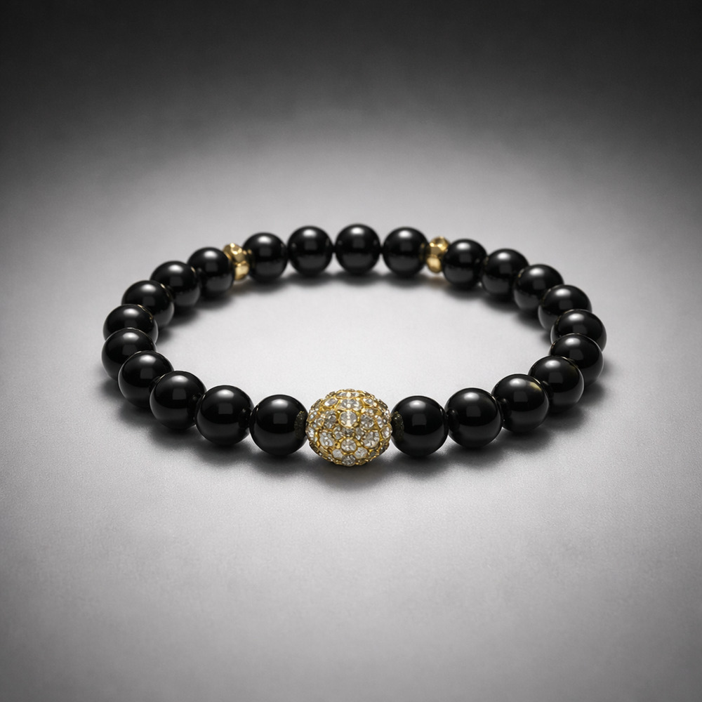 Black Tigers Eyes Bracelet